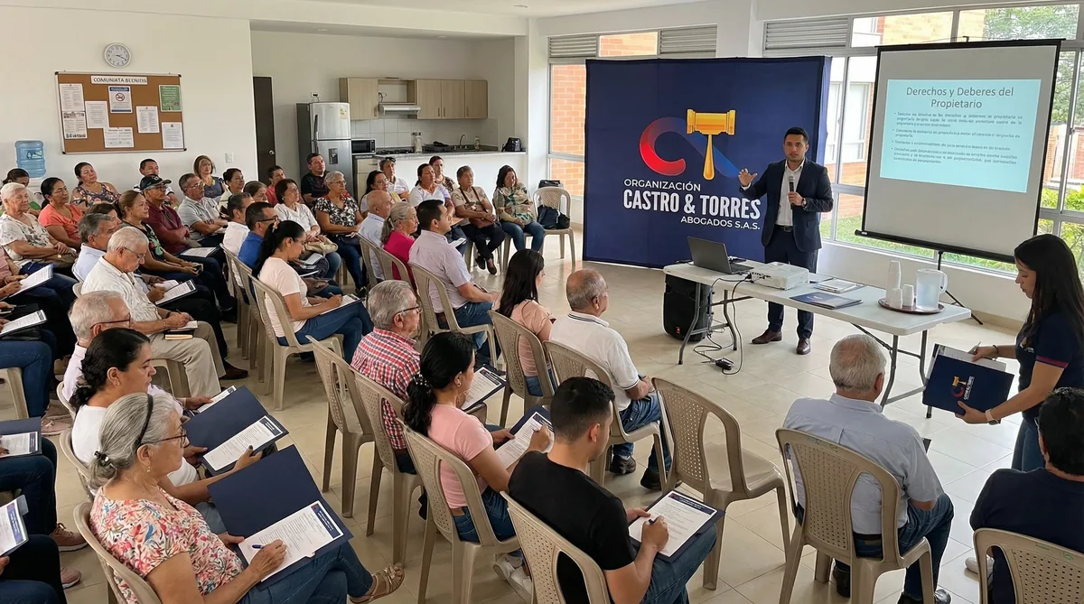 Conjunto residencial en Bogotá donde se gestiona cobro de cartera de propiedad horizontal